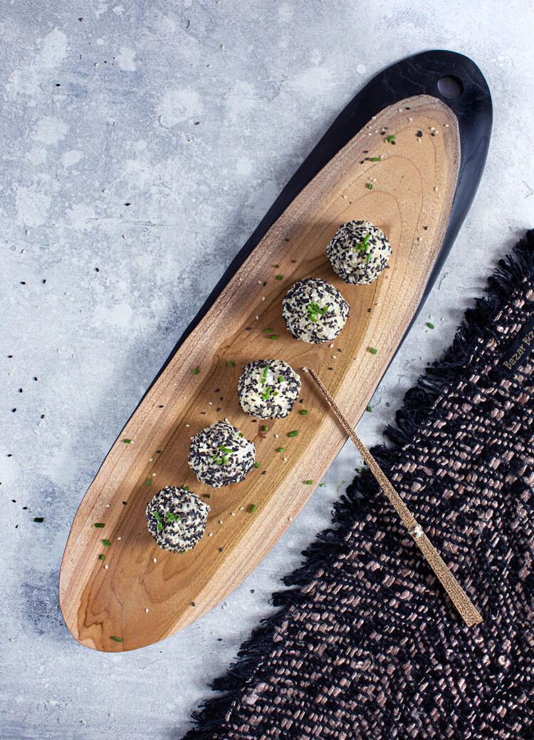 Bazar Bizar Das Oh My Gee Platzset - Schwarz Kupfer - 4er Set