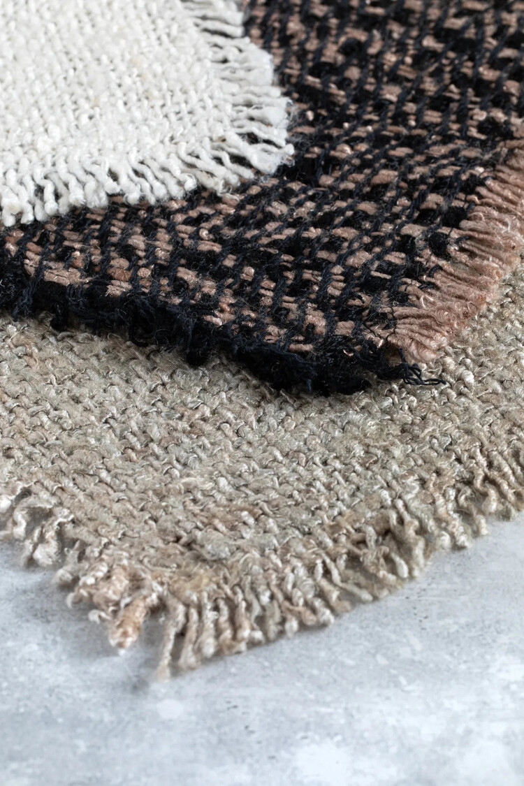 Bazar Bizar Le Set de 4 Sets de Table Oh My Gee - Noir Cuivre