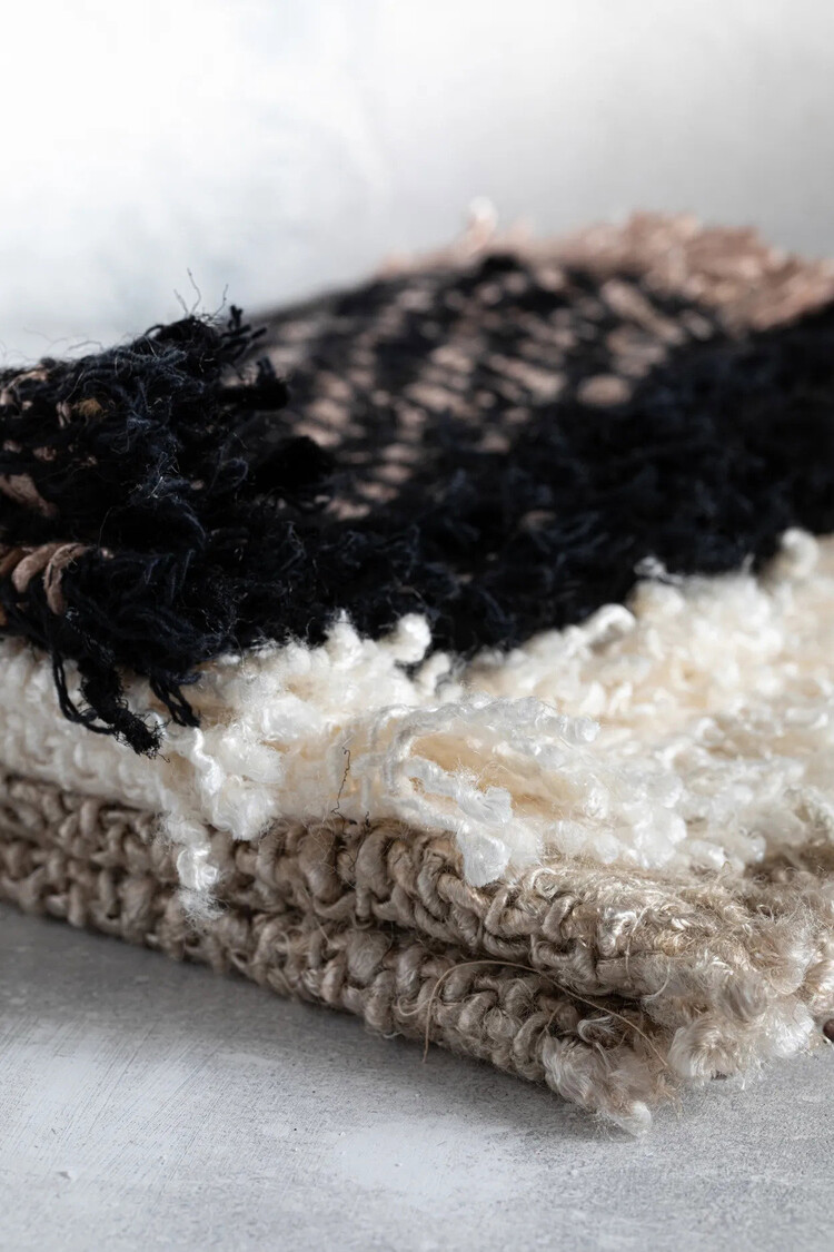 Bazar Bizar Das Oh My Gee Platzset - Schwarz Kupfer - 4er Set