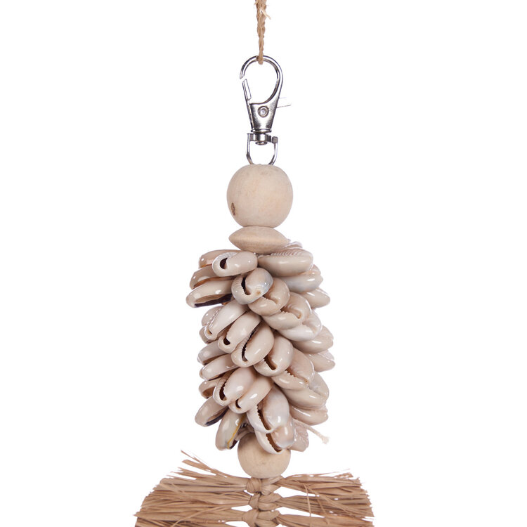 Bazar Bizar The Komodo Leaf Keychain - Natural