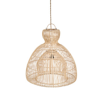 Bazar Bizar De Matcha Whisk Hanglamp - Natuurlijk - S