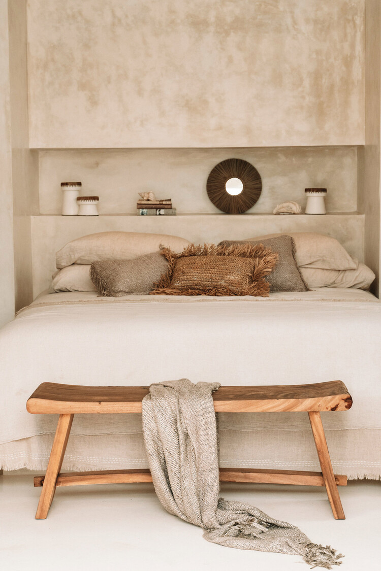 Bazar Bizar The Suar Bench - Natural - 120