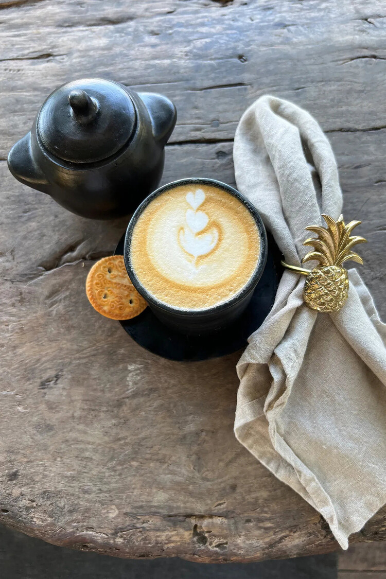 Bazar Bizar Het Linnen Servet - Beige - Set Van 4