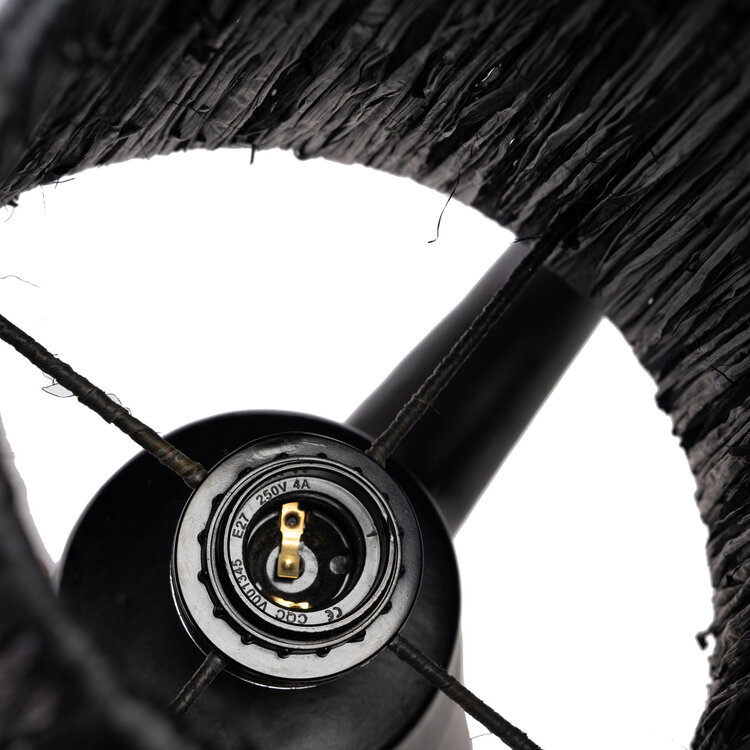 La Lámpara De Mesa Billy Bob - Negra