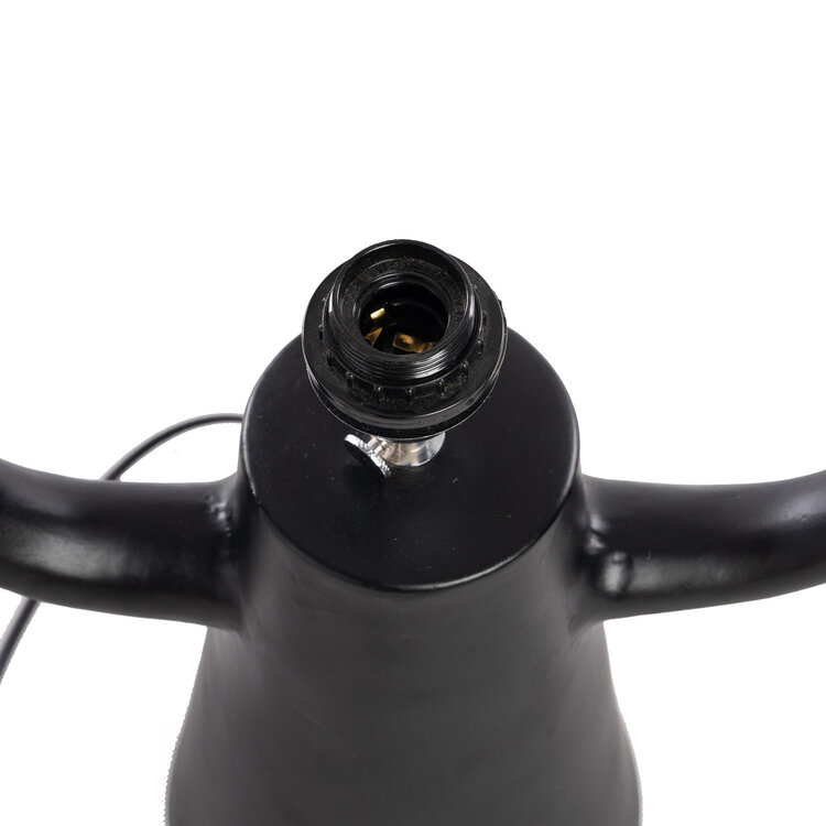 La Lámpara De Mesa Billy Bob - Negra