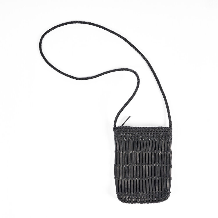 The Voodoo Leather Bag - Black