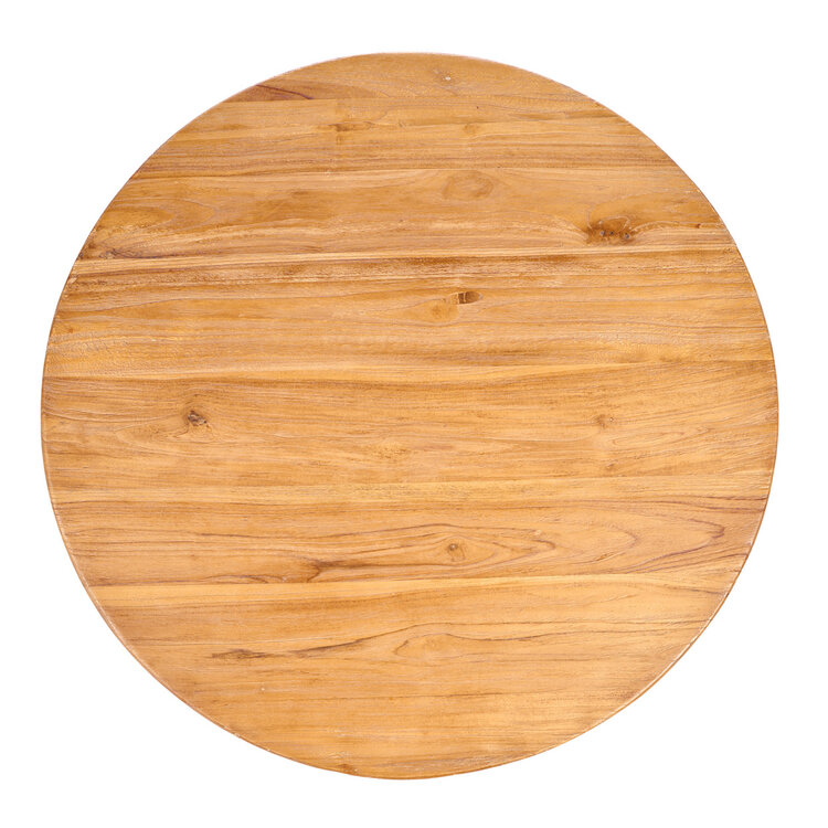 Bazar Bizar Abaca Round Natural Magani Coffee Table - Natural