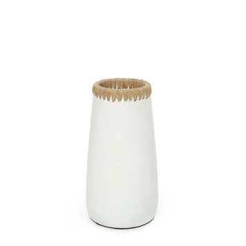 Bazar Bizar Il Vaso Sneaky - Bianco Naturale - M