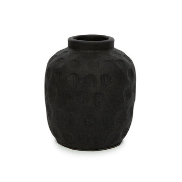 Bazar Bizar Die Trendy Vase - Schwarz - M
