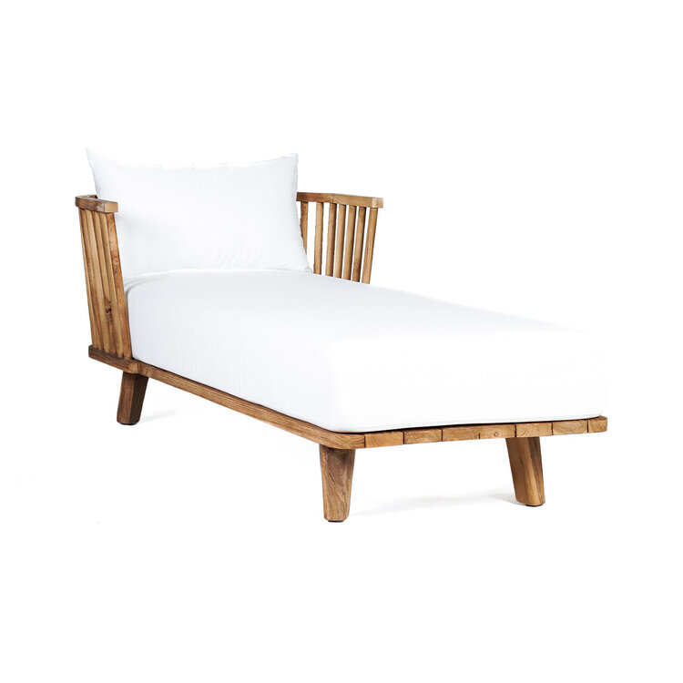 Bazar Bizar Das Malawi Daybed - Naturweiß