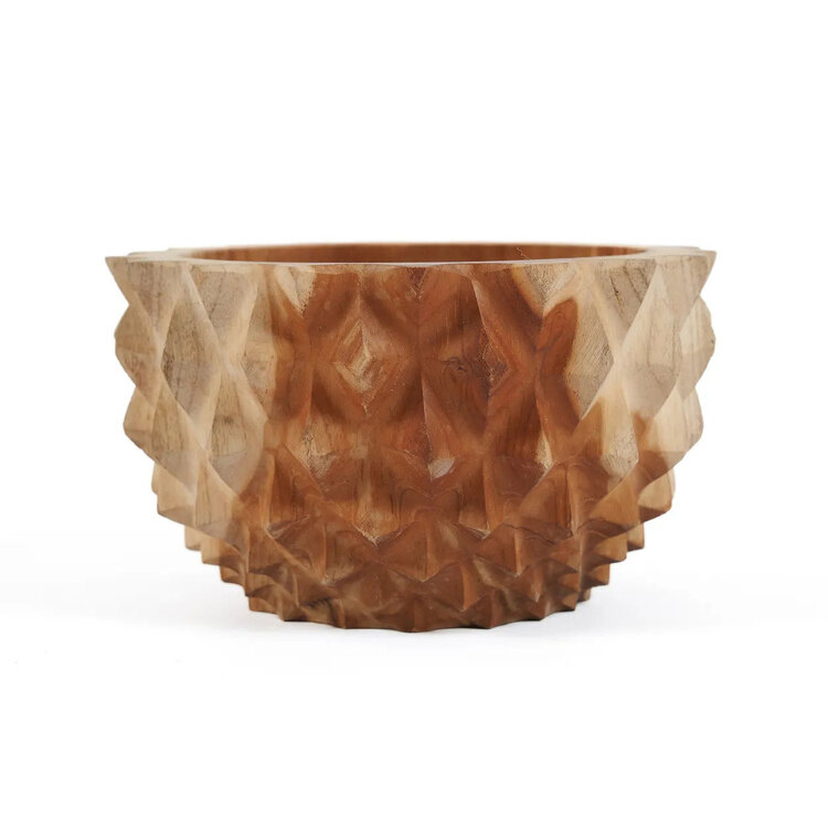 Bazar Bizar The Teak Root Durian Bowl - S