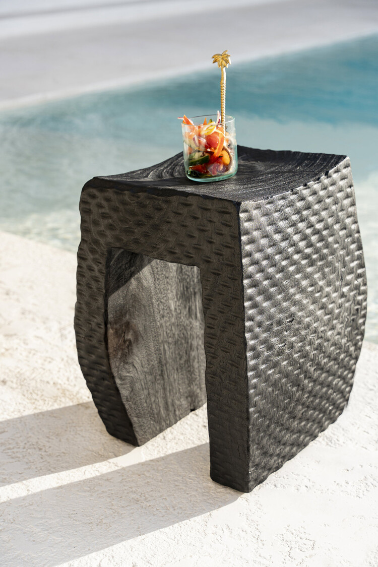 Bazar Bizar The Montano Stool - Black