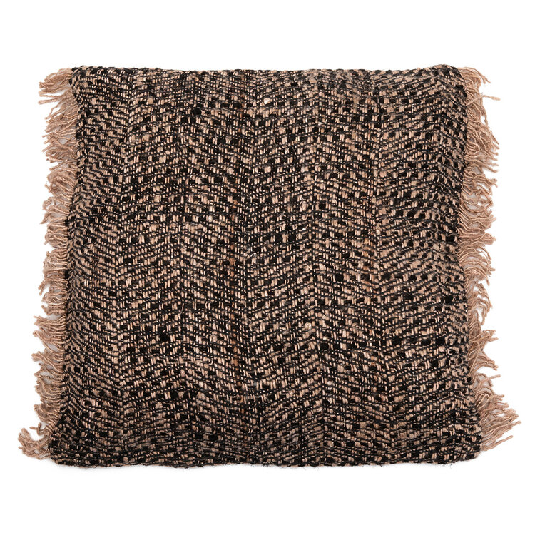 Bazar Bizar The Oh My Gee Cushion Cover - Black Copper - 60x60