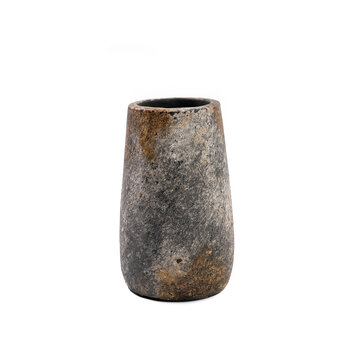 Bazar Bizar Il Vaso Spooky - Grigio Antico - S