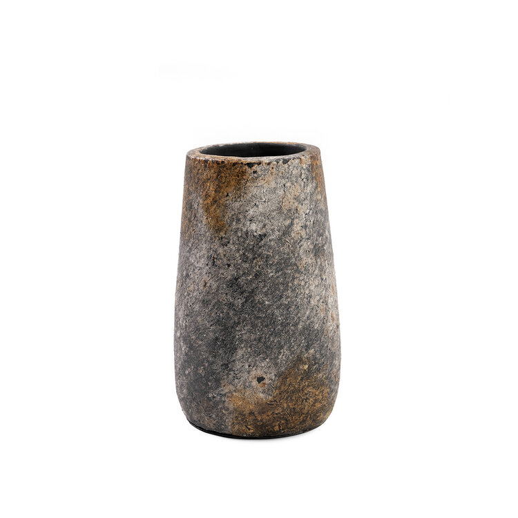 Bazar Bizar Il Vaso Spooky - Grigio Antico - S