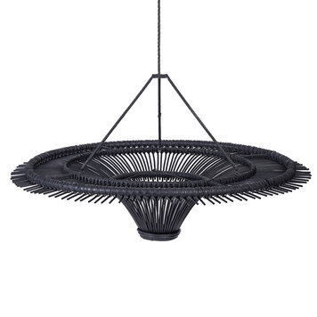 Bazar Bizar The Sky Hanglamp - Zwart - XXL