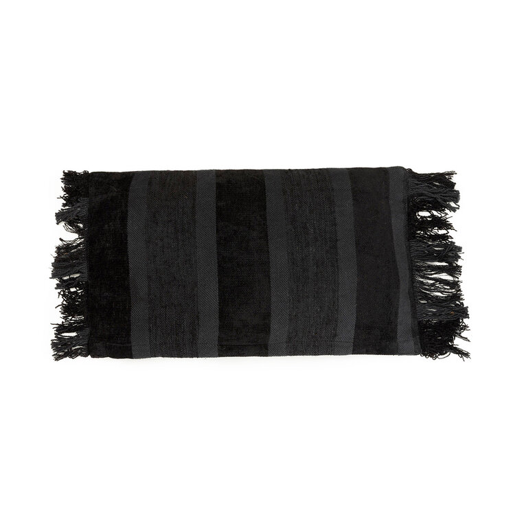 Bazar Bizar Der Oh My Gee Kissenbezug - Schwarzer Samt - 30x50