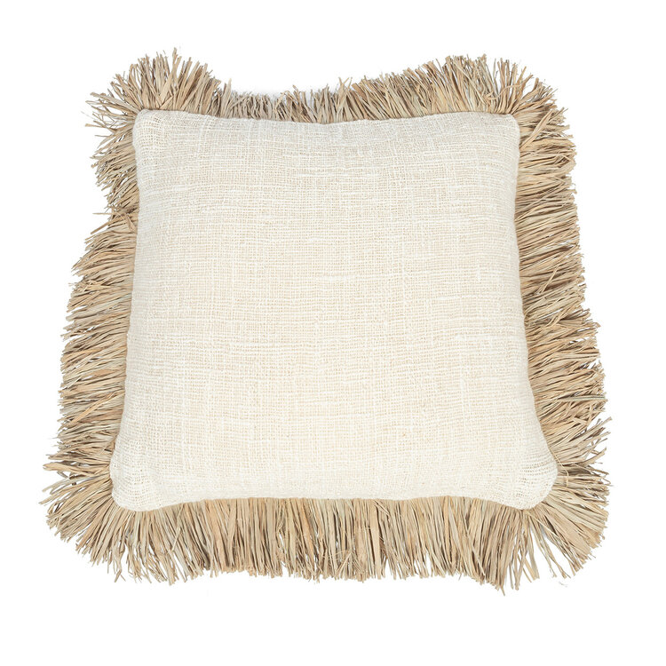 Bazar Bizar Il Copricuscino Saint Tropez - Bianco Naturale - 60x60