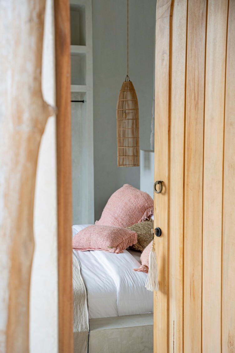 Bazar Bizar De Cotton Wood Sleutelhanger - Naturel