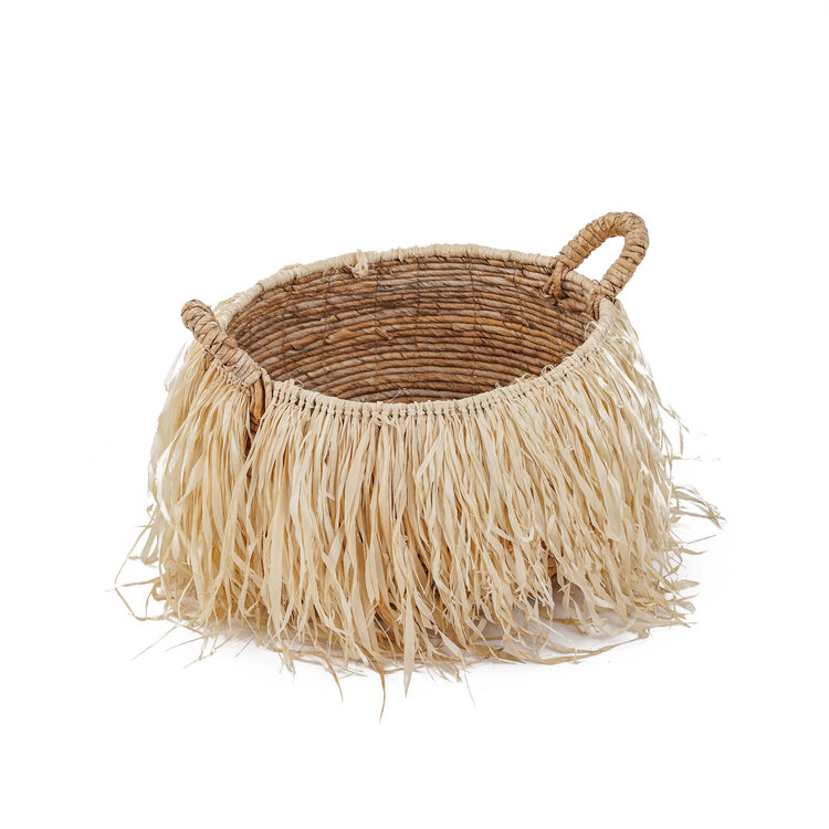 Bazar Bizar De Raffia Mand - L