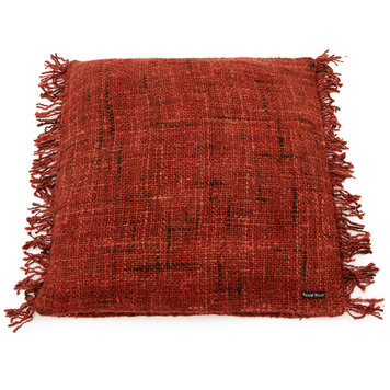 Bazar Bizar La Funda De Cojín Oh My Gee - Rojo Cereza - 60x60