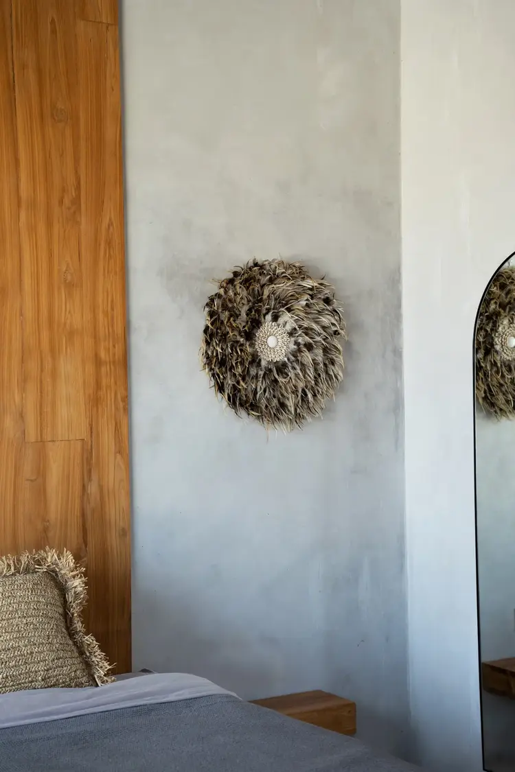 Bazar Bizar De Coastal Juju Muurdecoratie - Grijs Bruin - M