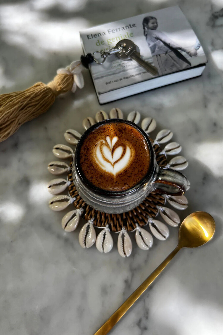 Bazar Bizar El Posavasos Colonial Shell - Marrón Natural