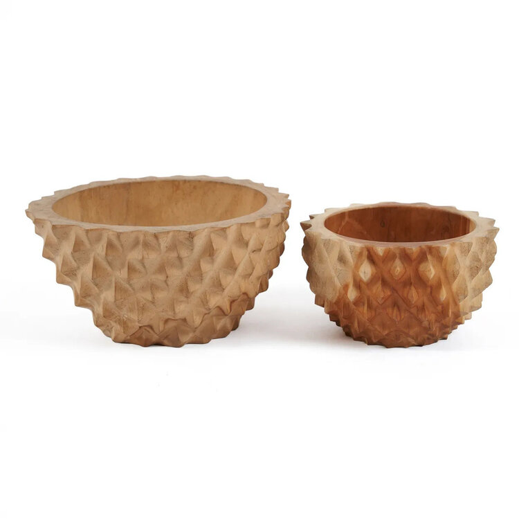 Bazar Bizar The Teak Root Durian Bowl - M