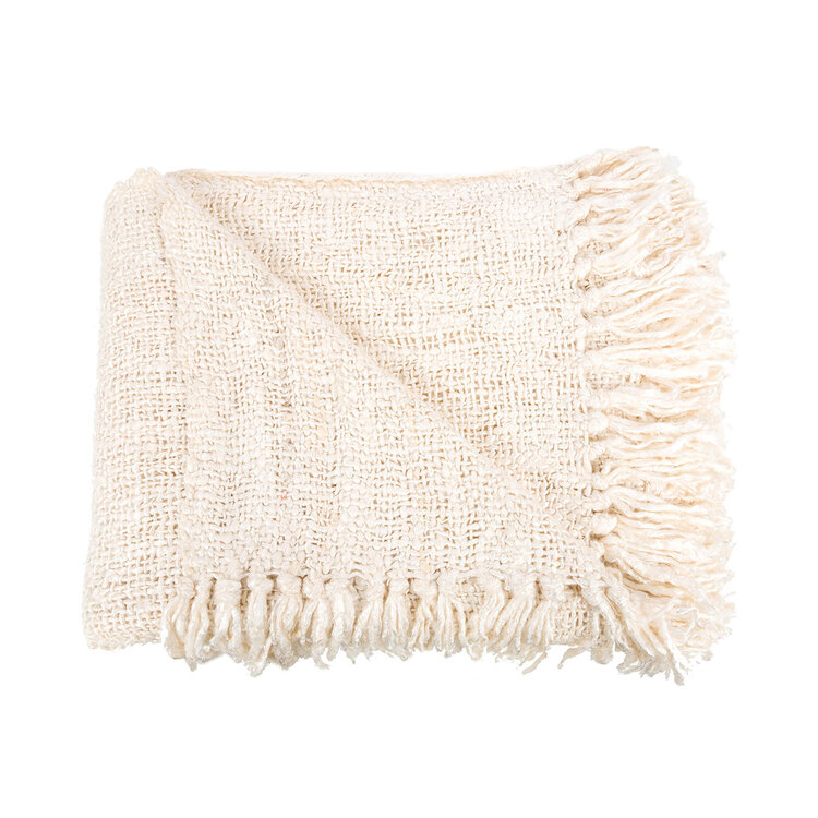 Bazar Bizar The s'il vous Plaid - Cream