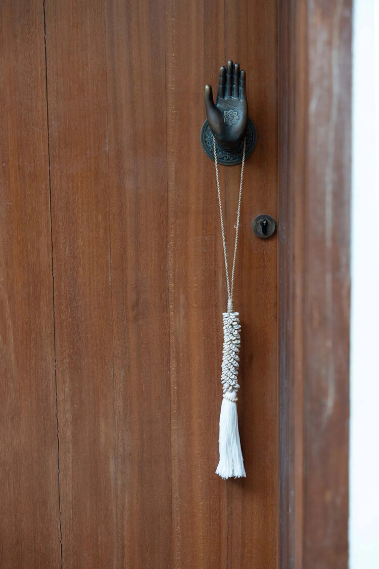 Bazar Bizar La Pompon En Cowrie & Coton - Naturel