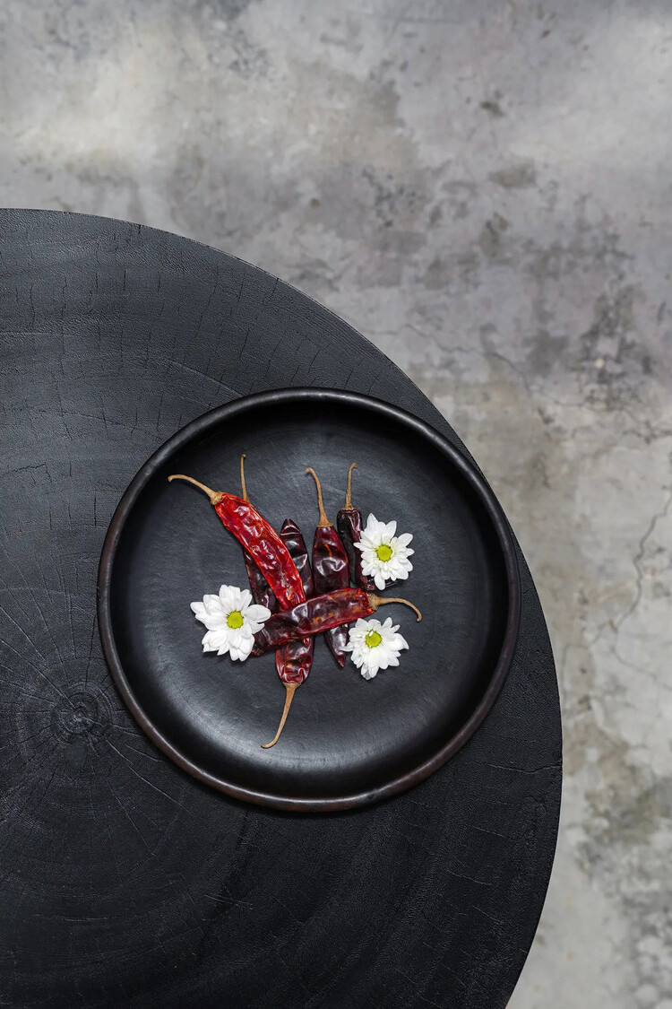 Bazar Bizar The Burned Classic Plate - Black - M