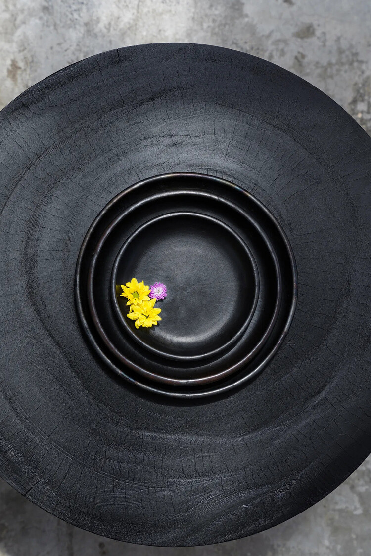 Bazar Bizar The Burned Classic Plate - Black - M