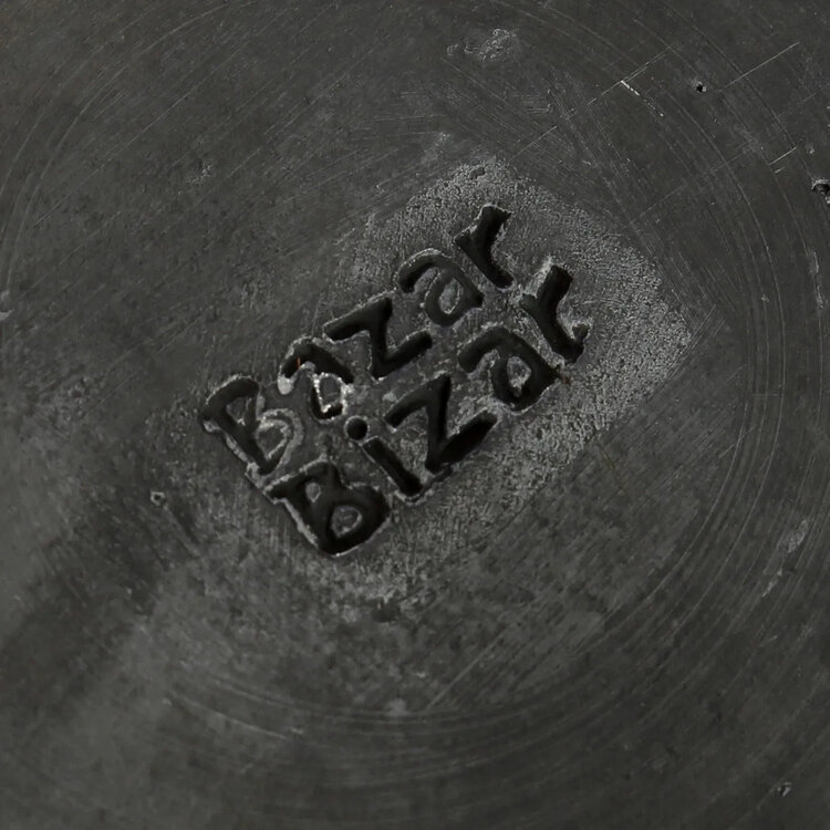 Bazar Bizar El Plato Clásico Quemado - Negro - M