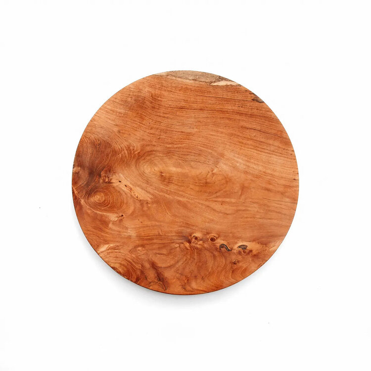 Bazar Bizar L'Assiette Ronde Teak Root - XS