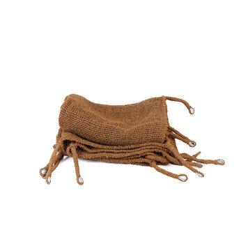 Bazar Bizar Der Raffia Eye Spiegel - Natur - M