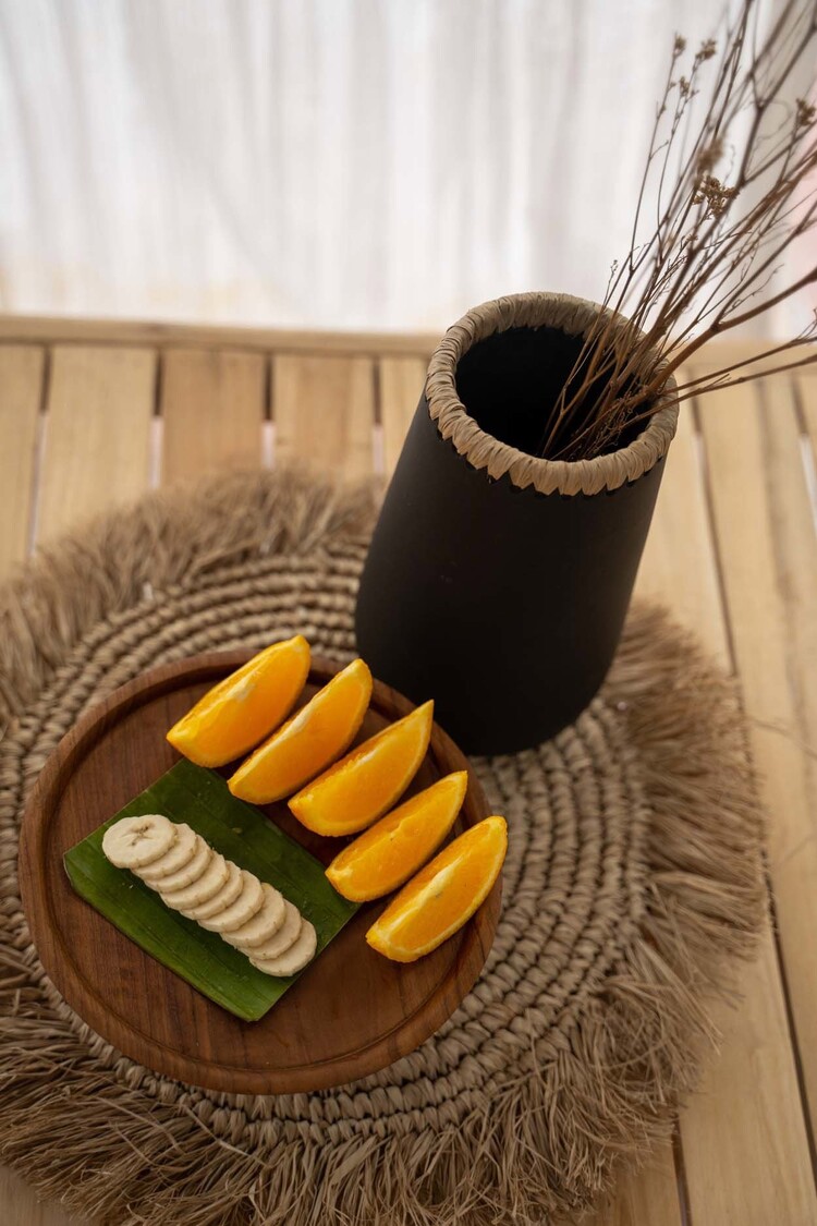 Bazar Bizar De Seagrass Raffia Placemat - Naturel