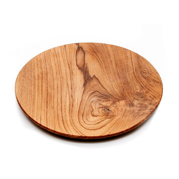 Bazar Bizar The Teak Root Round Plate - L