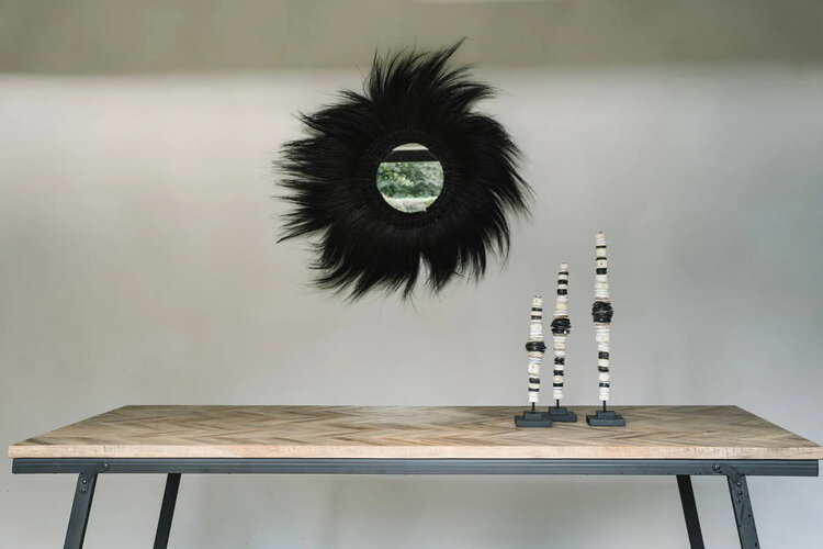 Bazar Bizar The Simba Mirror - Black - M