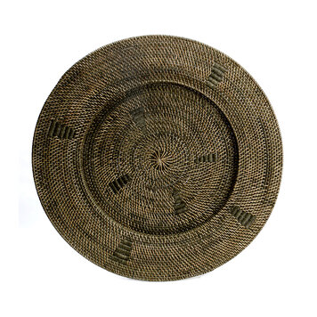 Bazar Bizar The Jasmine Plate - Brown - XL