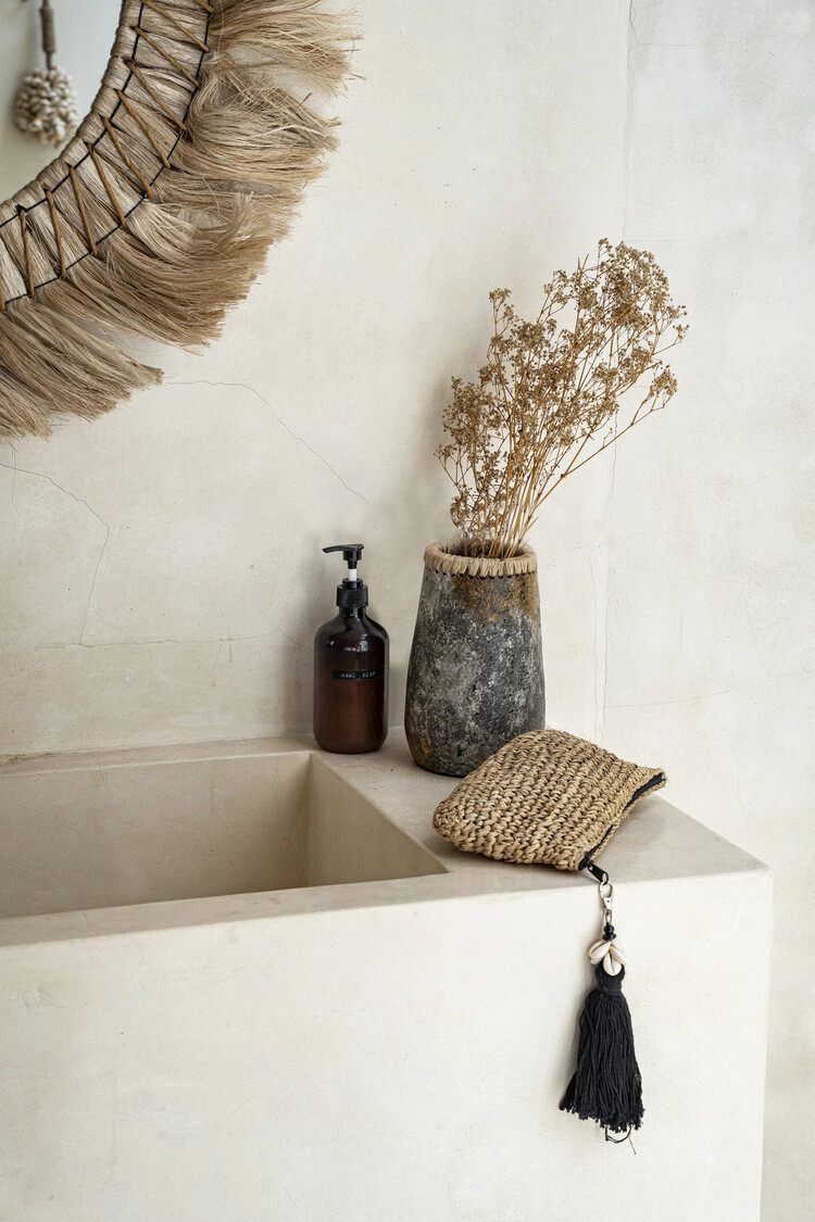 Bazar Bizar Die Sneaky Vase - Antikgrau - S