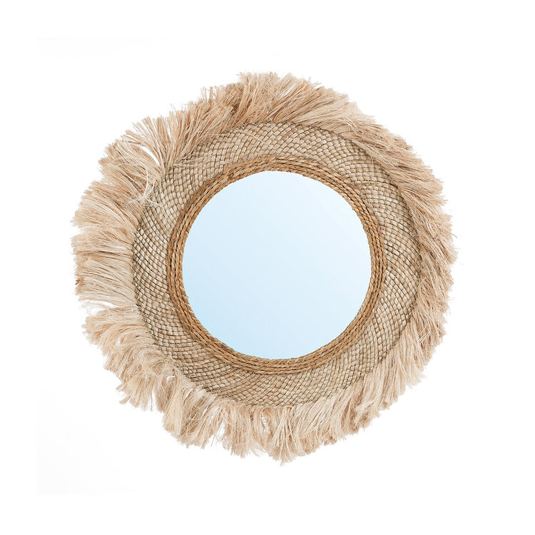 Bazar Bizar The Capri Mirror - Natural - L