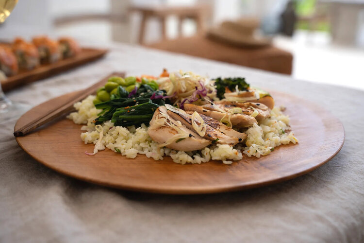 Bazar Bizar El Plato Redondo De Teca - M