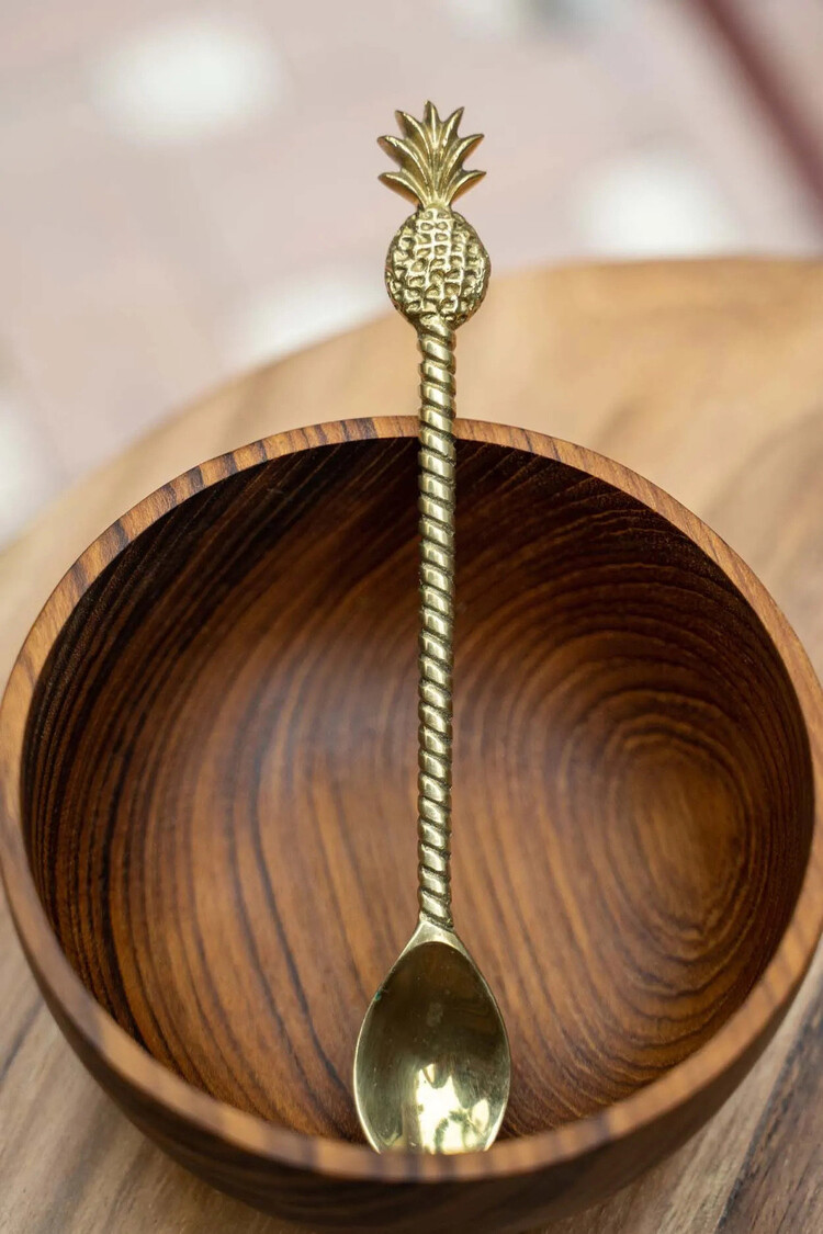 Bazar Bizar The Teak Root Salad Bowl - S