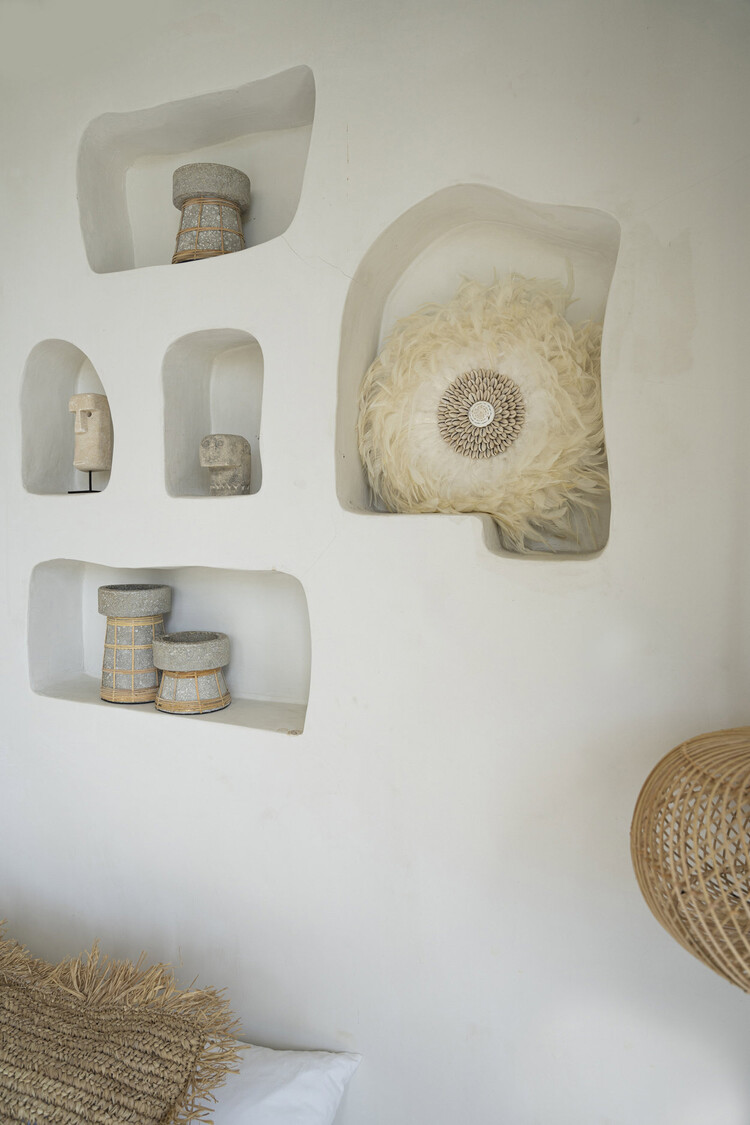 Bazar Bizar Der Serene Kerzenhalter - Betongrau Natur - M