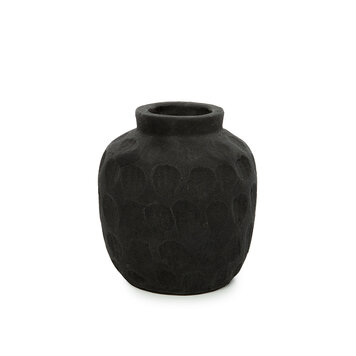 Bazar Bizar Die Trendy Vase - Schwarz - S