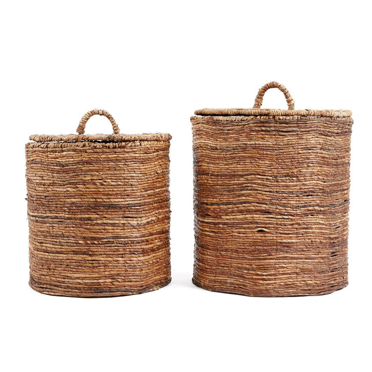 Bazar Bizar The Chingon Banana Baskets - Natural - L