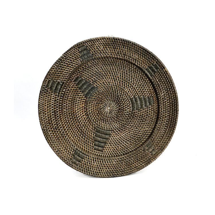 Bazar Bizar The Jasmine Plate - Brown - L