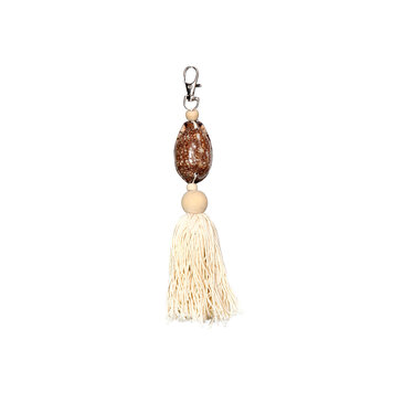 Bazar Bizar The Sumbawa Keychain - Natural Brown