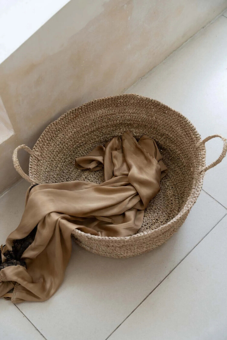 Bazar Bizar The Raffia Basket Trays - Natural - L