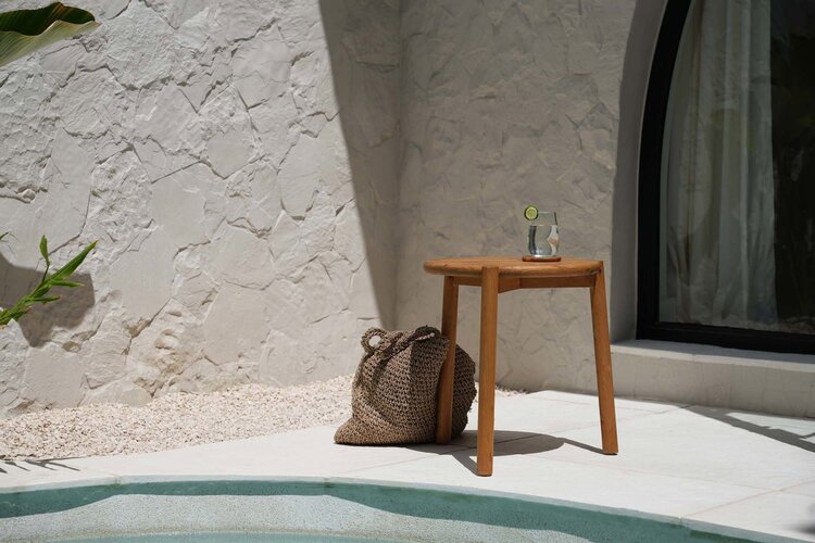 Bazar Bizar The Gilimanuk Side Table - Outdoor